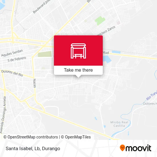 Mapa de Santa Isabel, Lb