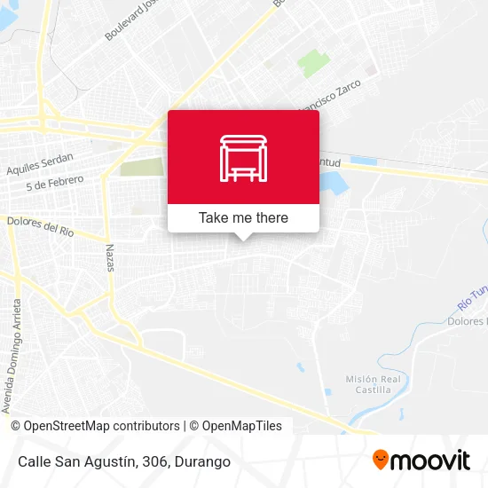 Mapa de Calle San Agustín, 306