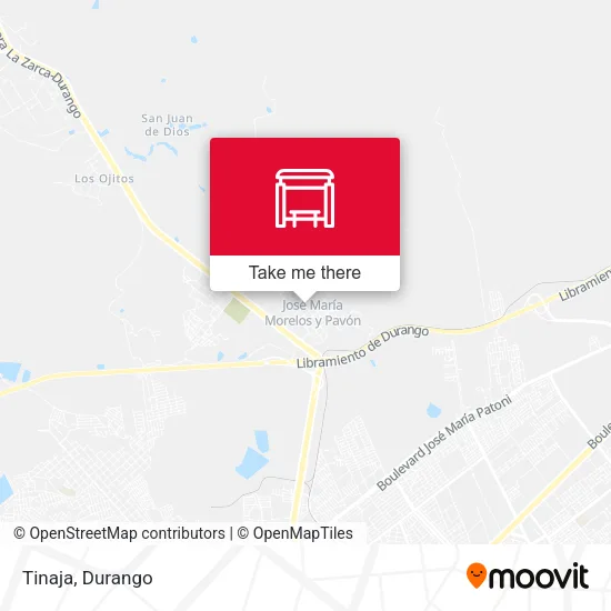 Mapa de Tinaja