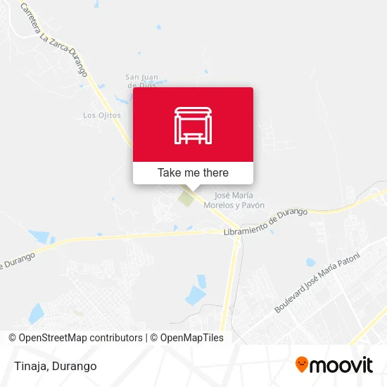 Mapa de Tinaja