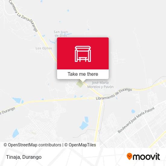 Mapa de Tinaja