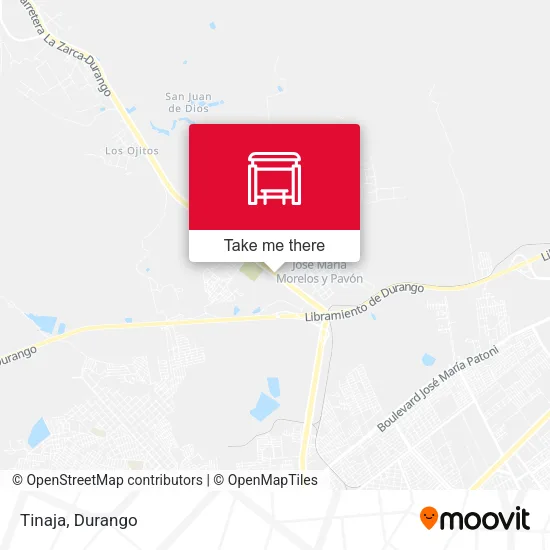 Tinaja map