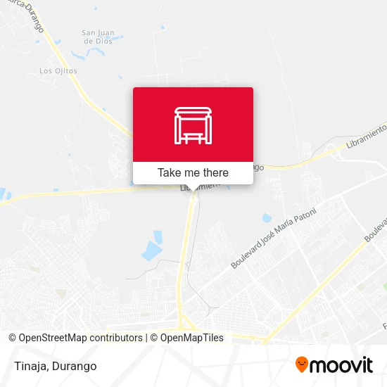 Mapa de Tinaja