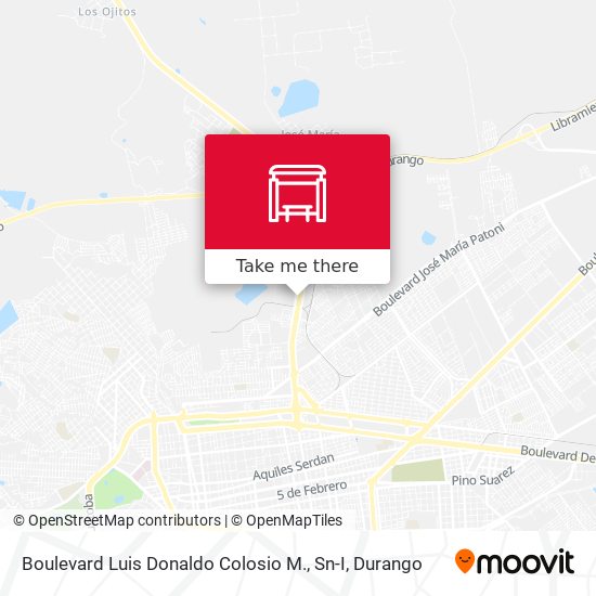 Mapa de Boulevard Luis Donaldo Colosio M., Sn-I