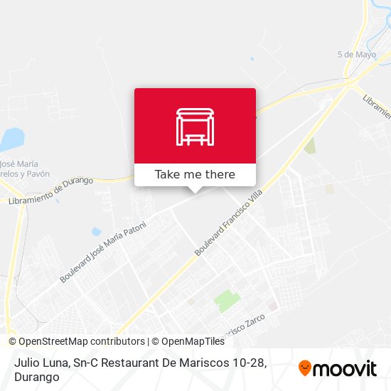 Julio Luna, Sn-C Restaurant De Mariscos 10-28 map