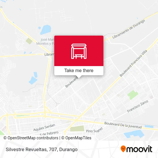 Mapa de Silvestre Revueltas, 707