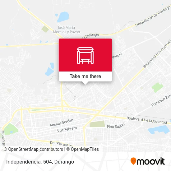 Mapa de Independencia, 504