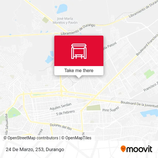 Mapa de 24 De Marzo, 253