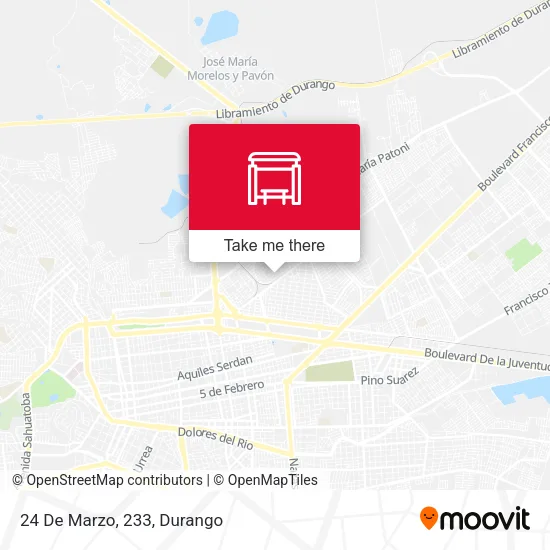 Mapa de 24 De Marzo, 233