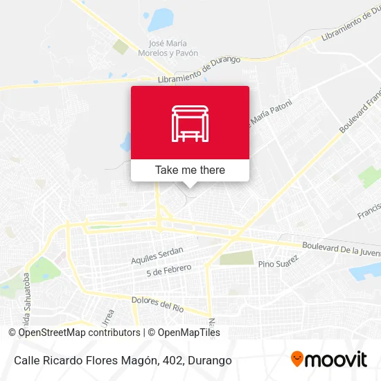 Mapa de Calle Ricardo Flores Magón, 402