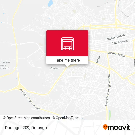Mapa de Durango, 209