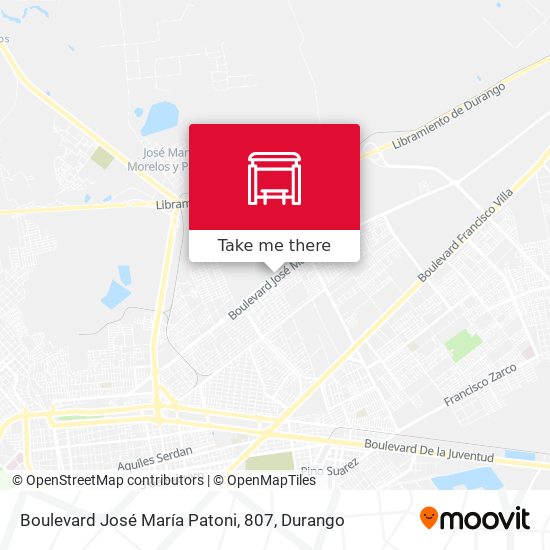 Boulevard José María Patoni, 807 map