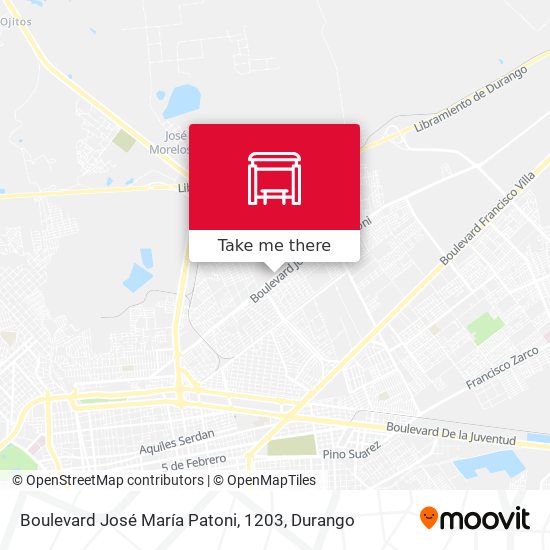 Boulevard José María Patoni, 1203 map
