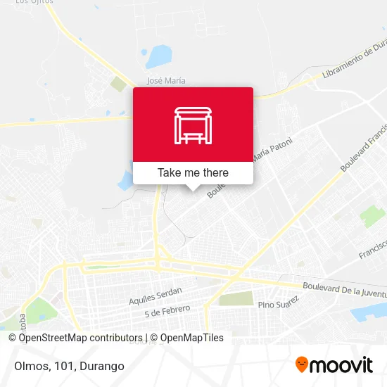 Mapa de Olmos, 101
