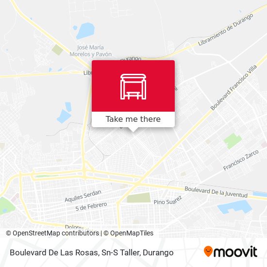 Boulevard De Las Rosas, Sn-S Taller map