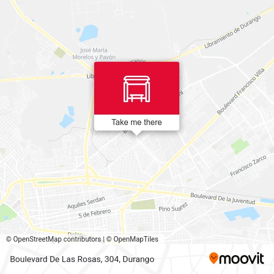 Mapa de Boulevard De Las Rosas, 304