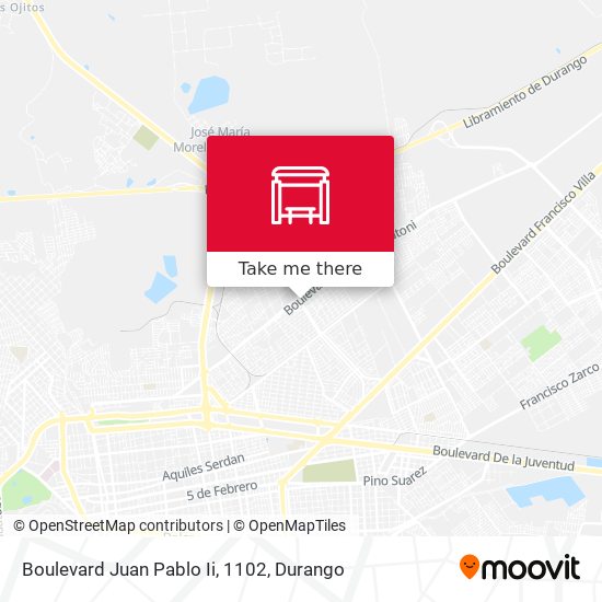 Boulevard Juan Pablo Ii, 1102 map