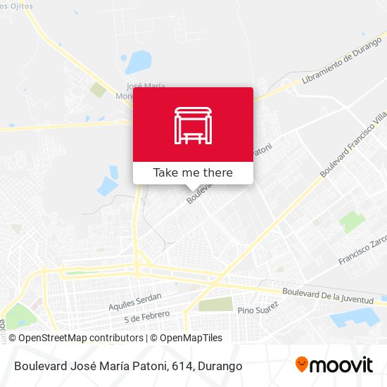 Mapa de Boulevard José María Patoni, 614