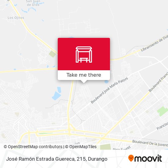 José Ramón Estrada Guereca, 215 map