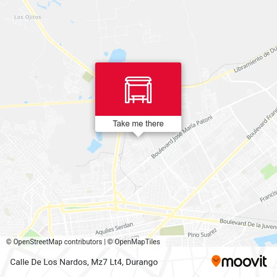 Mapa de Calle De Los Nardos, Mz7 Lt4