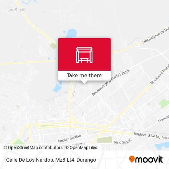 Calle De Los Nardos, Mz8 Lt4 map