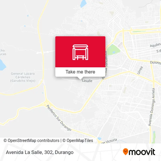 Mapa de Avenida La Salle, 302