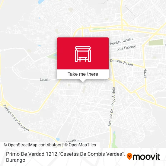 Mapa de Primo De Verdad 1212 "Casetas De Combis Verdes"