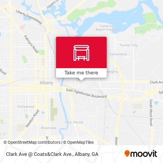 Clark Ave @ Coats&Clark Ave. map