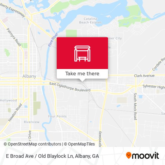 Mapa de E Broad Ave / Old Blaylock Ln