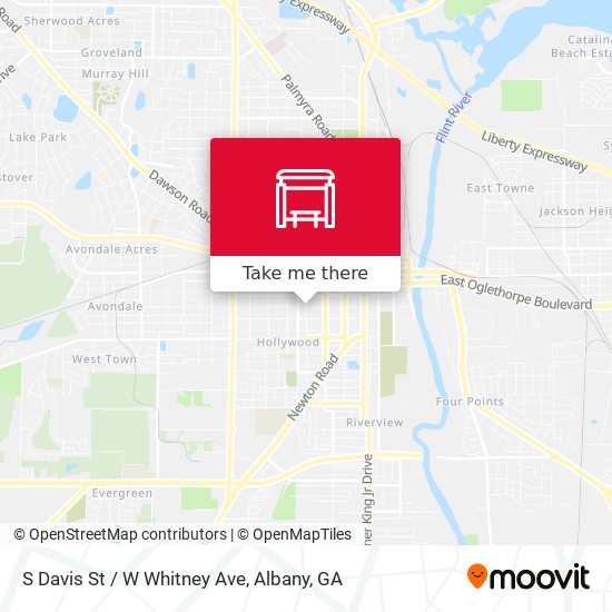 Mapa de S Davis St / W Whitney Ave