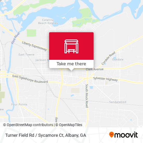 Turner Field Rd / Sycamore Ct map