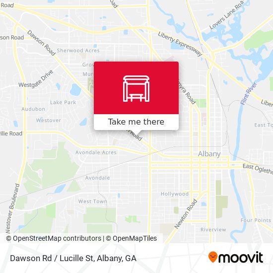 Mapa de Dawson Rd / Lucille St