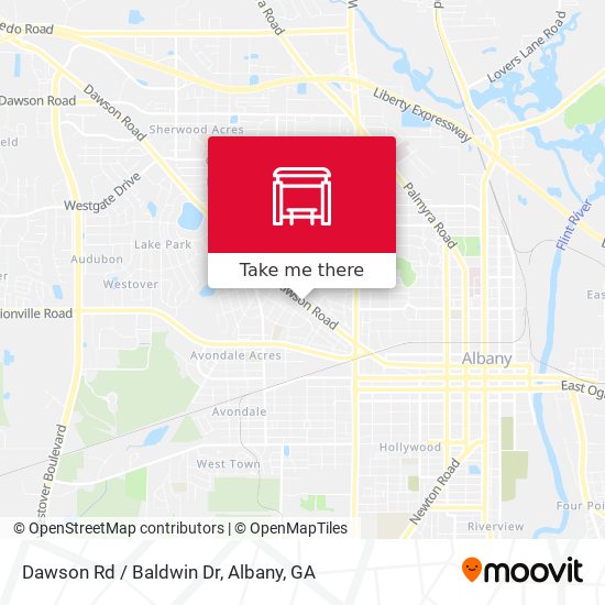Dawson Rd / Baldwin Dr map