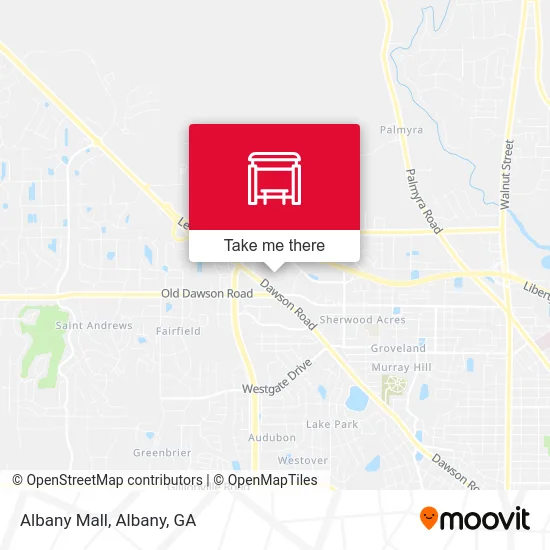 Albany Mall map