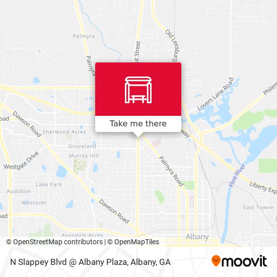 Mapa de N Slappey Blvd @ Albany Plaza