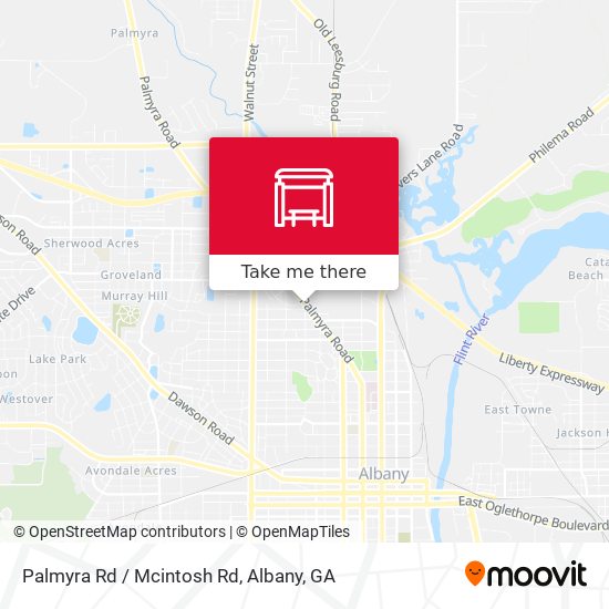 Palmyra Rd / Mcintosh Rd map