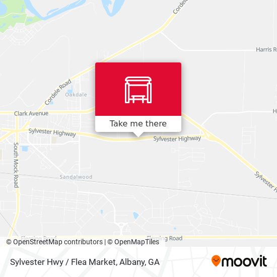Mapa de Sylvester Hwy / Flea Market