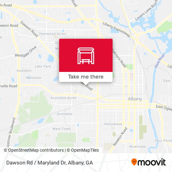 Mapa de Dawson Rd / Maryland Dr