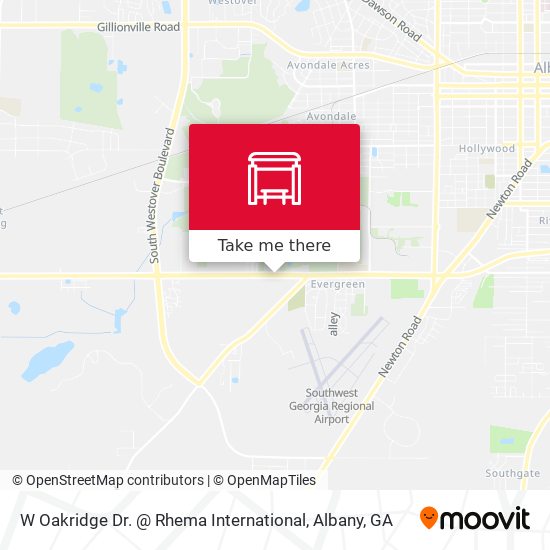 Mapa de W Oakridge Dr. @ Rhema International