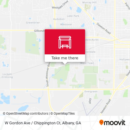 Mapa de W Gordon Ave / Chippington Ct