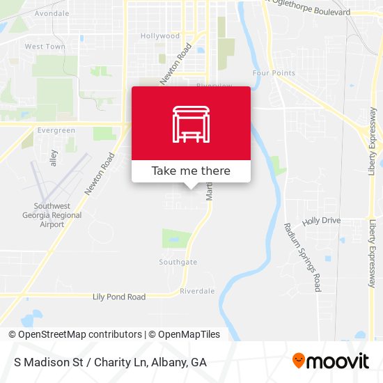 Mapa de S Madison St / Charity Ln