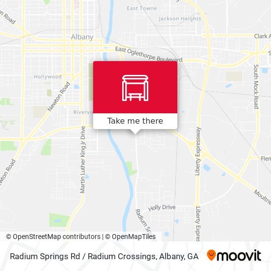 Radium Springs Rd / Radium Crossings map
