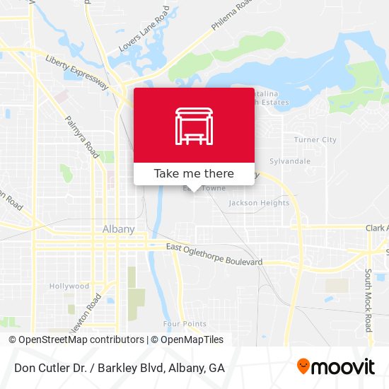 Mapa de Don Cutler Dr. / Barkley Blvd