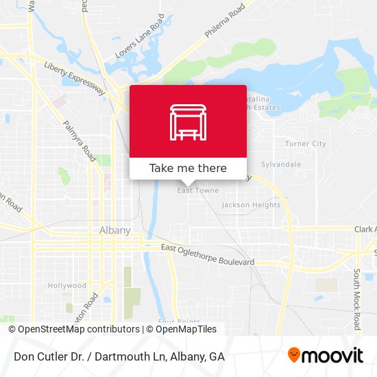 Mapa de Don Cutler Dr. / Dartmouth Ln