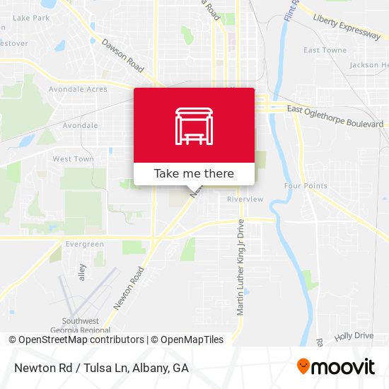 Newton Rd / Tulsa Ln map