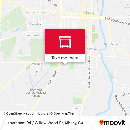 Mapa de Habersham Rd / Willow Wood Dr