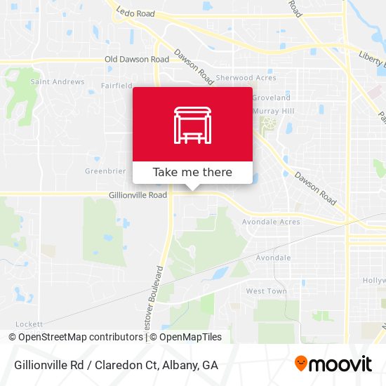 Gillionville Rd / Claredon Ct map