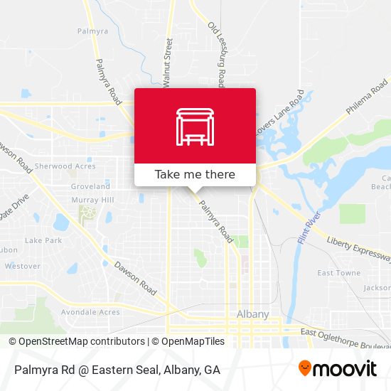 Mapa de Palmyra Rd @ Eastern Seal