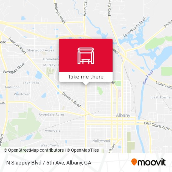 N Slappey Blvd / 5th Ave map