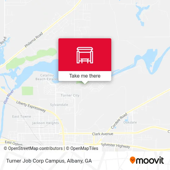 Turner Job Corp Campus map